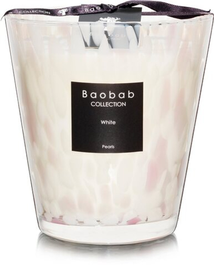 Baobab Collection Pearls White - ароматическая свеча /  16 cm   / GTIN 5415198116788