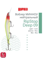 Воблер для рыбалки RAPALA RipStop Deep