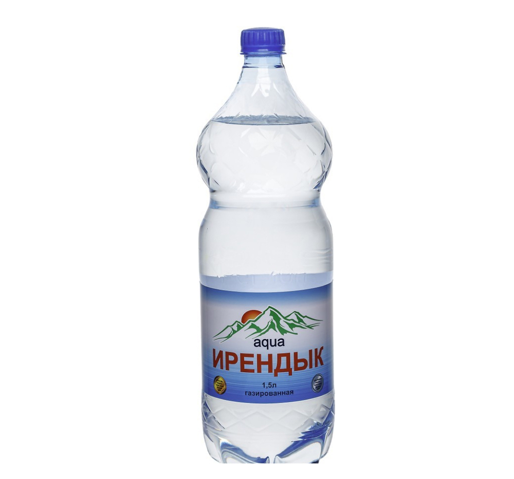 Вода минеральная Ирендык газированная 1,5 л.