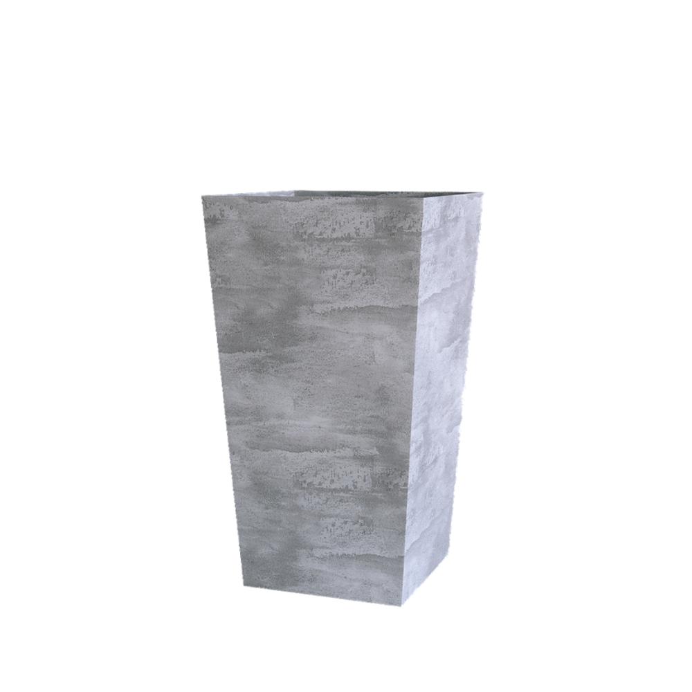 Кашпо CONIC CONCRETE GREY LIGHT 30x30x50
