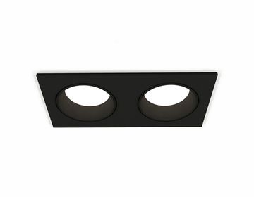Комплект встраиваемого светильника 2*GU5.3 MR16 XC6526002 SBK чёрный песок (C6526, N6111) DIY System Complects Ambrella