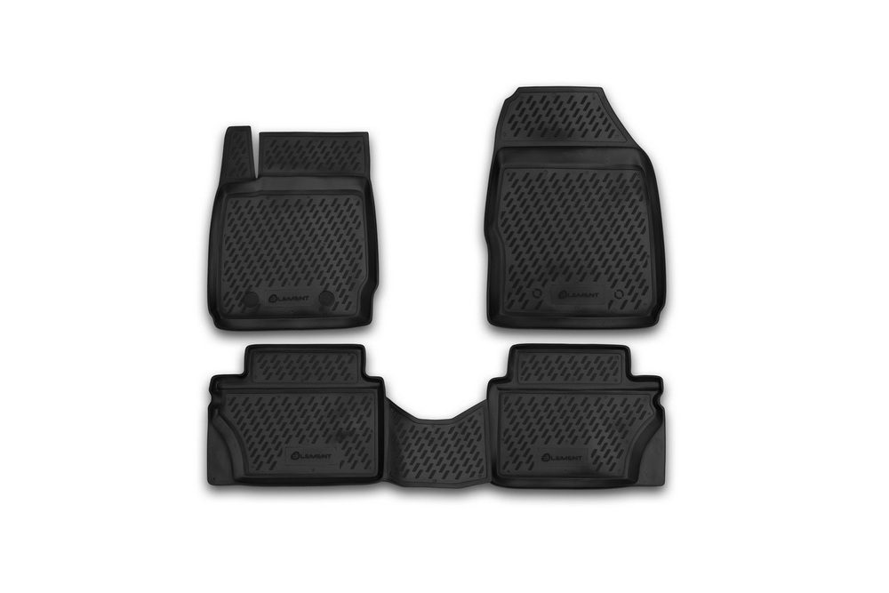 Коврики в салон FORD Fiesta 2008-2011, 4 шт. (полиуретан) Element.S000.18