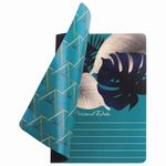 Тетрадь 40 л. в клетку обложка SoftTouch, фольга, бежевая бум. 70 г/м2, сшивка, А5 (147х210 мм), FLAMINGO, BRAUBERG, 403765