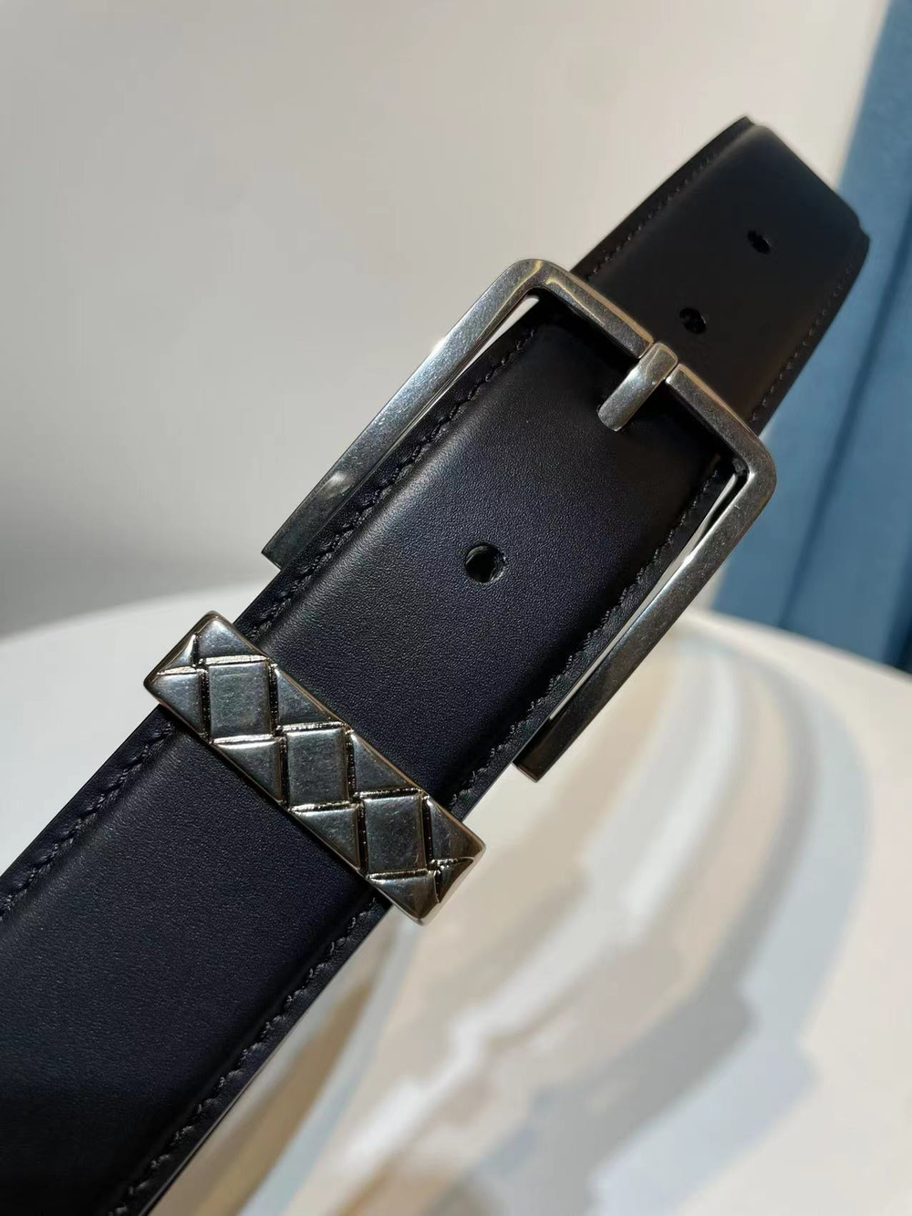 Ремень из мягкой итальянской телячьей кожи