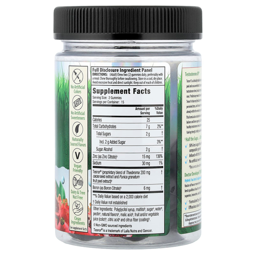 Irwin Naturals, Testosterone UP®, жевательные таблетки для повышения пиковой эффективности, со вкусом питахайи и граната, 30 жевательных таблеток