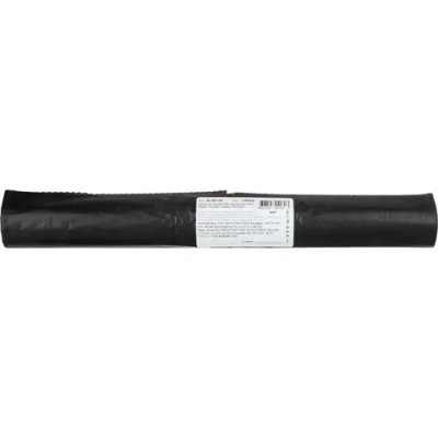 Мешки для мусора 240 л черные (ПВД 80 мкм, 88x128 см, 10 штук)