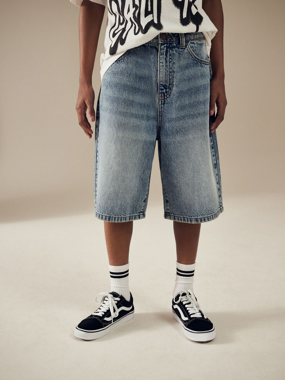 Шорты джинсовые для мальчика Next AC5-638, Синий