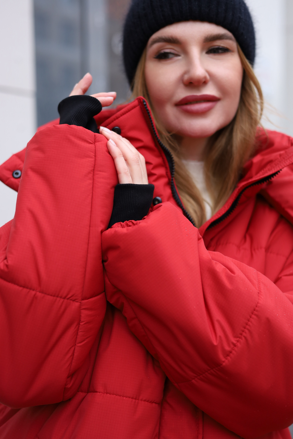 Куртка зимняя Арктика, красная