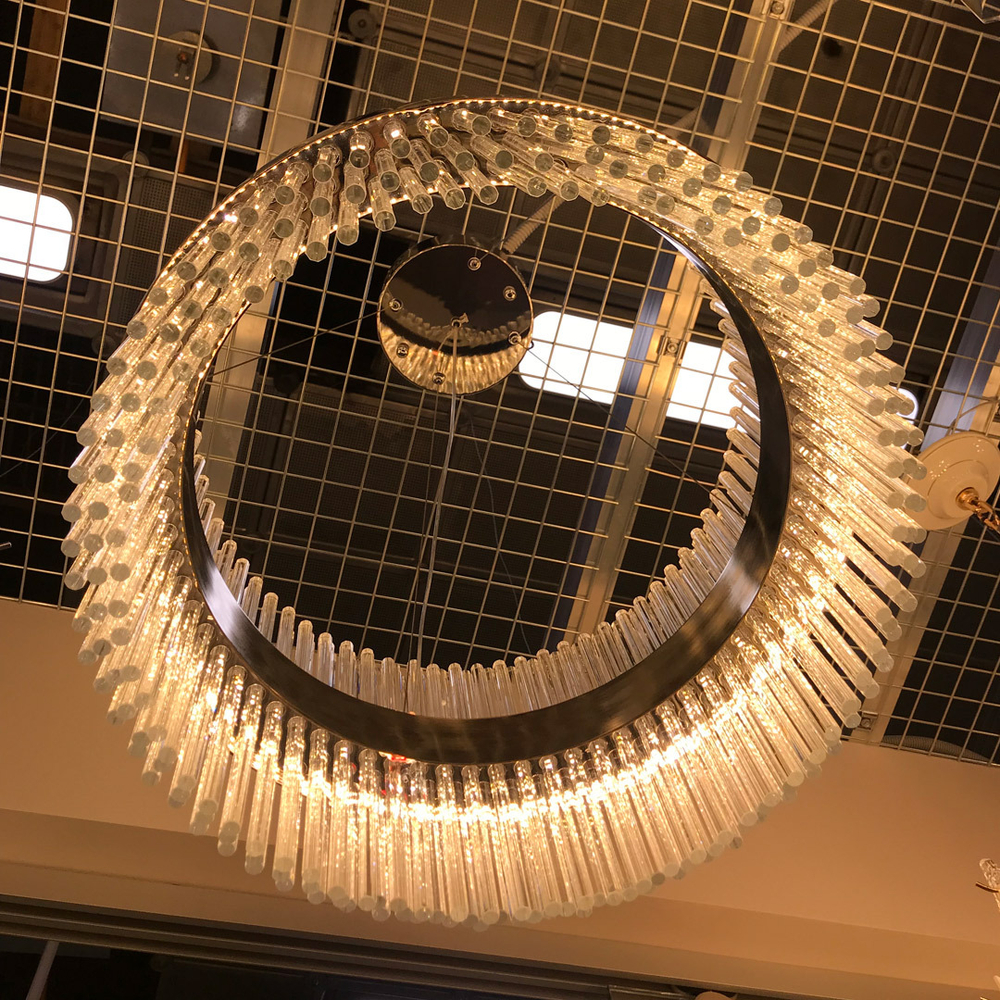 Люстра Cloyd CADANCE-A C1 / Ø55 см - хром (арт.10535)