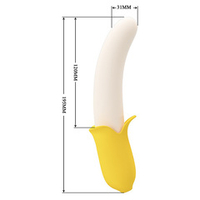 Силиконовый вибратор 19,5см Pretty Love Banana Geek BI-014957