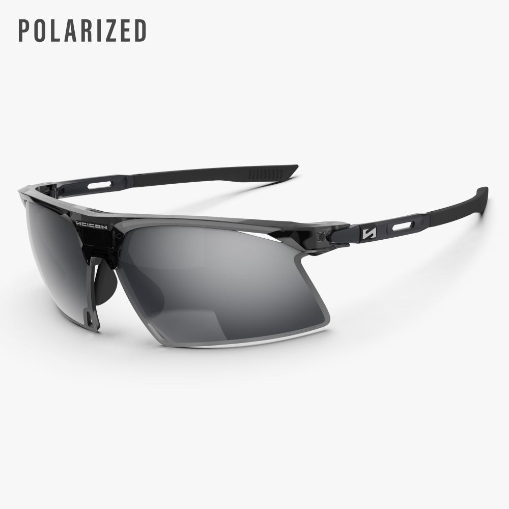 Спортивные очки c диоптриями Scicon Aerobeam Titanium Sunglasses Black Crystal Polarized Grey