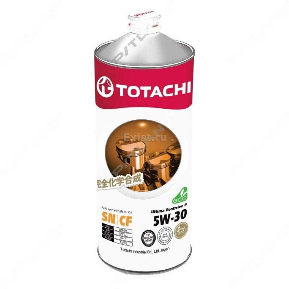 Масло моторное TOTACHI Ultima EcoDrive F SN/CF Синтетика 5W-30 1 л