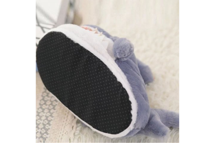 Тапочки FunFur Акула Серый