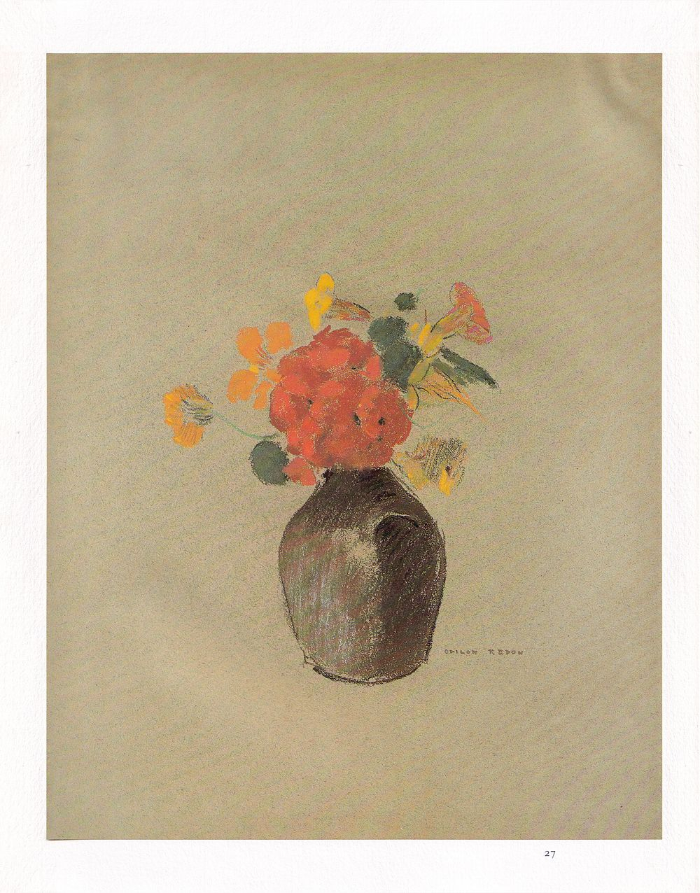 Бумага: Каталог выставки работ Дега, Ренуара, Писсарро, Ван Гога, Вюйара, Сезанна, Вальта...