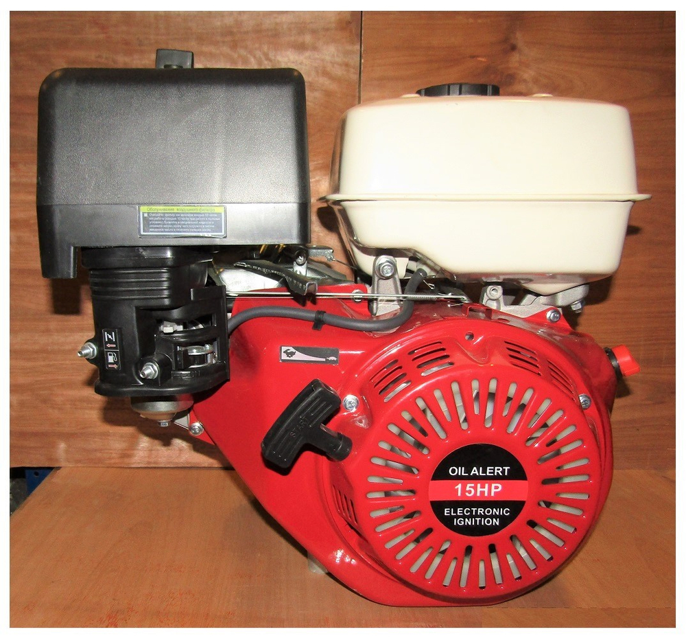 Двигатель бензиновый TSS Excalibur S420 - K0 (вал цилиндр под шпонку 25/62.5 / key)