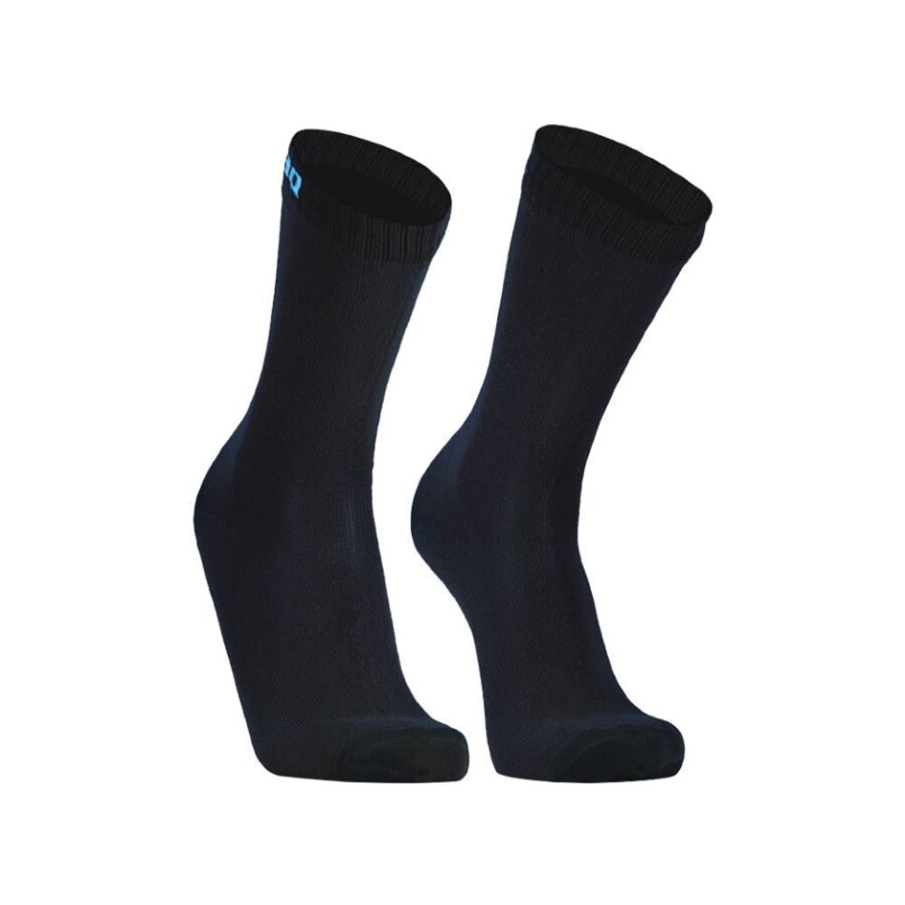 Водонепроницаемые носки DexShell Ultra Thin Crew черный/голубой M (39-42)