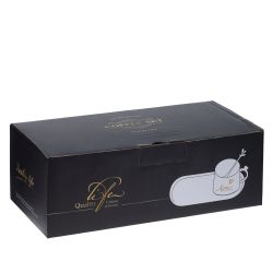 GAEM Кружка с блюдцем и ложкой, 280 мл, L24,5 W11 H7,5 см, 2в.