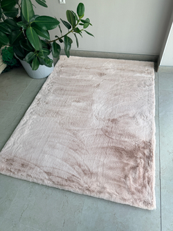 Ковер меховой имитация кроличьего меха