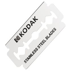 Сменные кассеты для бритья Kodak Double edge blade двухсторонние классические лезвия для Т-образных станков