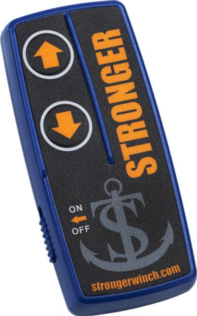 Радио модуль с пультом для удаленного управления якорными лебедками STRONGER