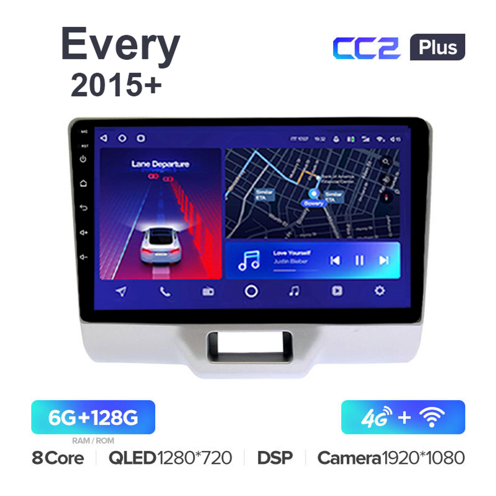 Teyes CC2 Plus 9"для Suzuki Every 2015+