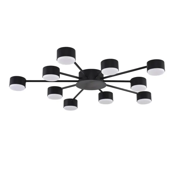 8344/10C COMFI черный, металл Люстра GX53 LED 10*7W 220V TORINA