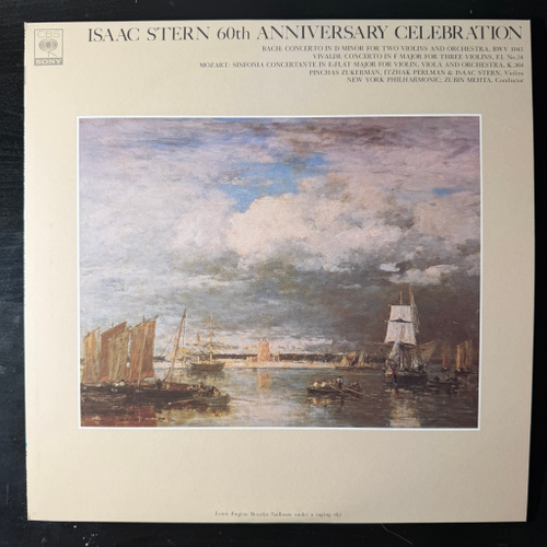 Бах - Концерт для двух скрипок с оркестром, Вивальди - Концерт для трех скрипок, соч. 1, Моцарт - Концертная симфония для скрипки, альта и оркестра, соч. 364 (Япония 1981г.)