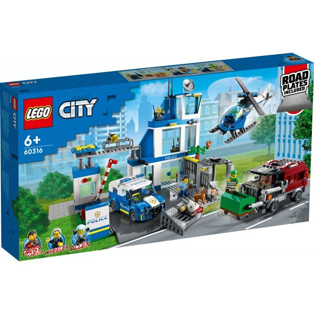 Конструктор LEGO City - Полицейский участок 60316 купить в Москве |  Доставка по России.