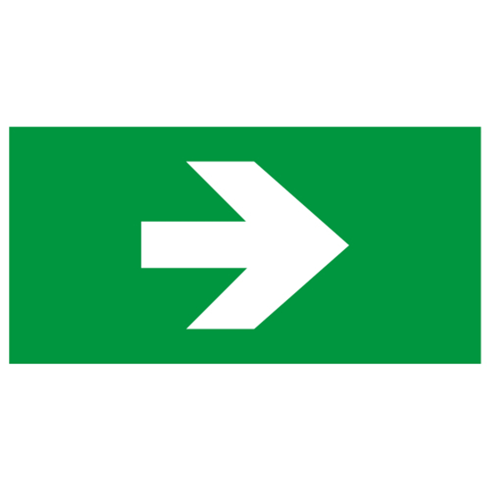 Пиктограмма ЭРА INFO-SSA-119 бэклит 259x128мм Стрелка без текста SSA-103