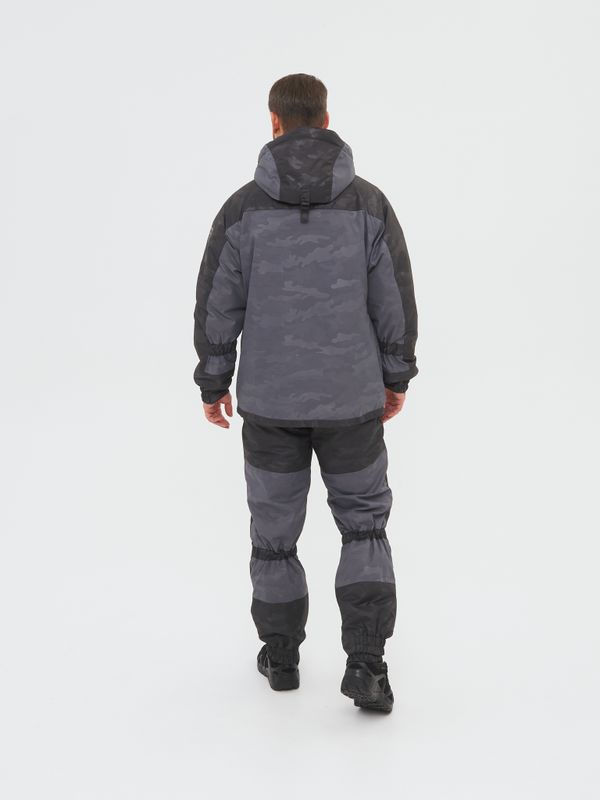 Костюм демисезонный Горка-Люкс ткань Breathable Camo цвет Серый