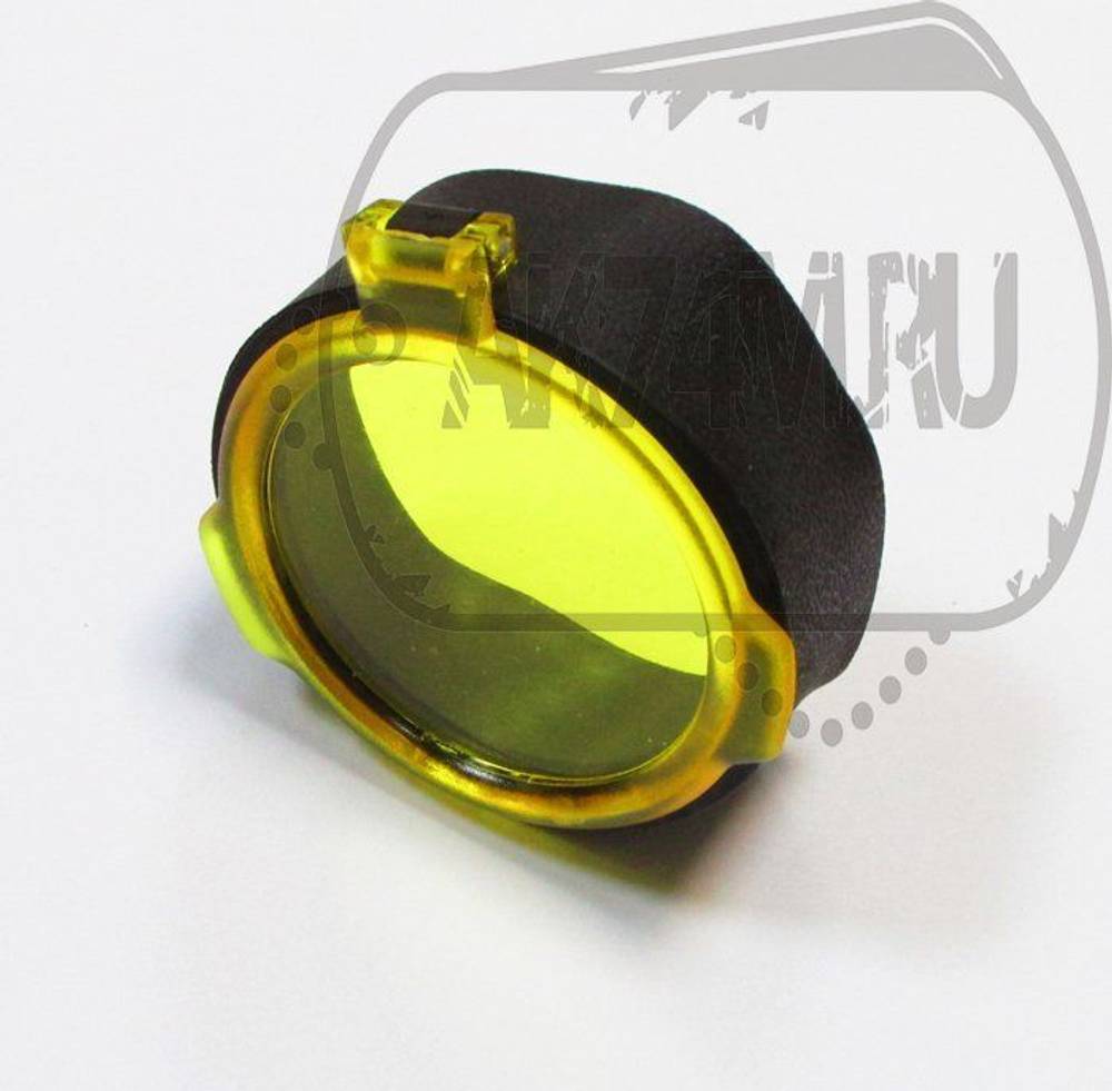 ПОВОРОТНАЯ КРЫШКА НА ПРИЦЕЛ ALC10 (66mm - 67,5mm) желтая