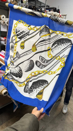 Ткань -купон для платка (Италия) 140х140см 50% кашемир 50% модал 1 шт