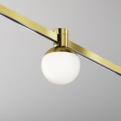 Трековый однофазный светодиодный светильник Maytoni Flarity Luna TR149-1-5W4K-BS