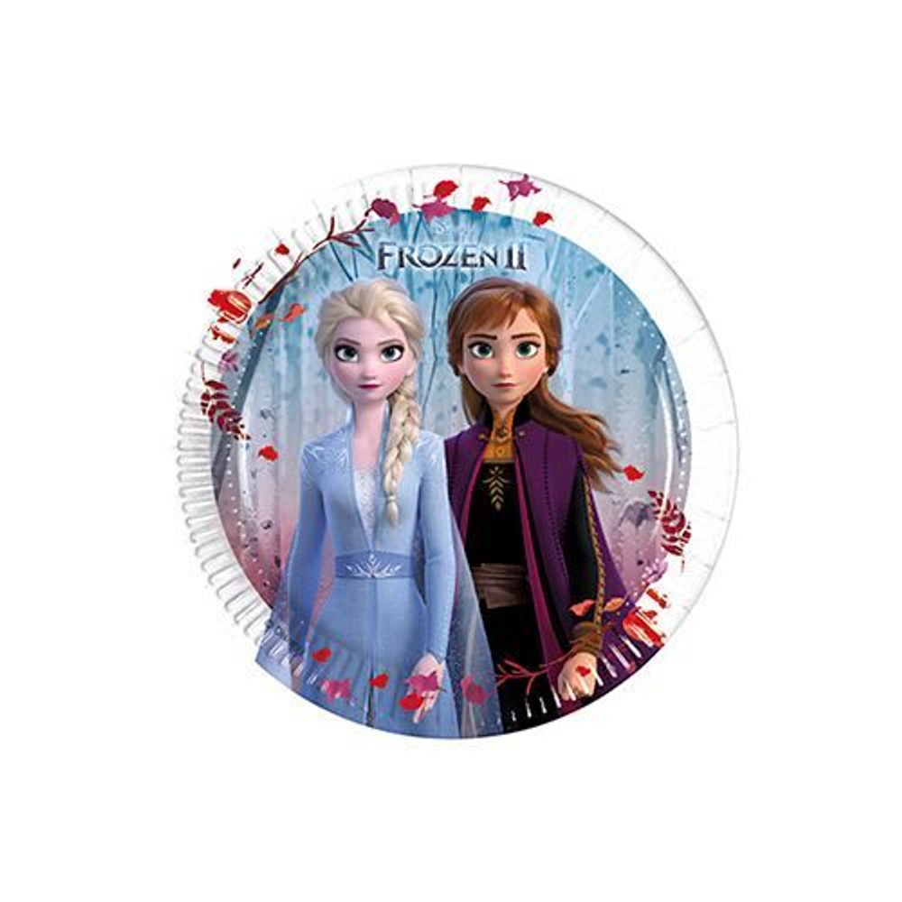 Тарелки малые Холодное Сердце II, 8шт