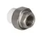 Сгон TEBO сварка ВР 32*3/4&quot; белый 35174