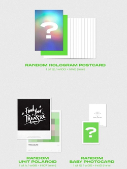 Альбом Treasure - The First Step : Treasure Effect 1st Album RANDOM Version
