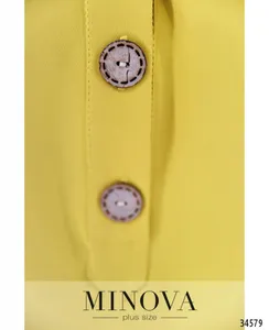 Платье 3127Б-горчичный Minova