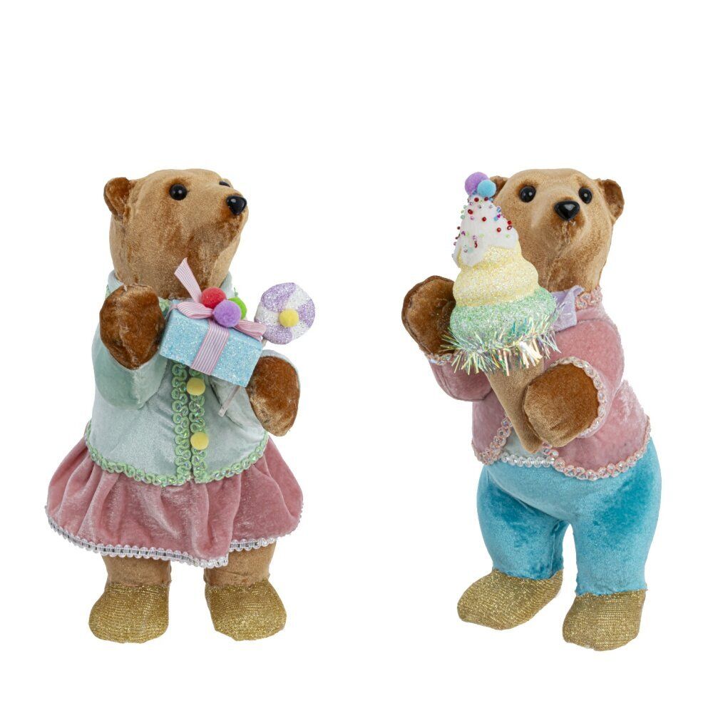 GAEM Украшение новогоднее "Медвежонок", L12 W17 H30 см, 2в.