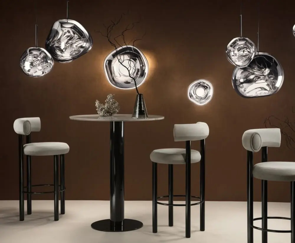 Подвесной светильник Melt Mini Smoke Led