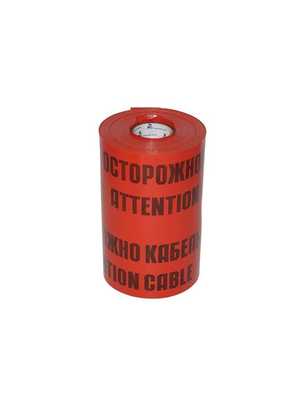 Лента сигнальная ЛСЭ-600мм "Осторожно кабель" красн./черн. (рул.100м) Протэкт 8276