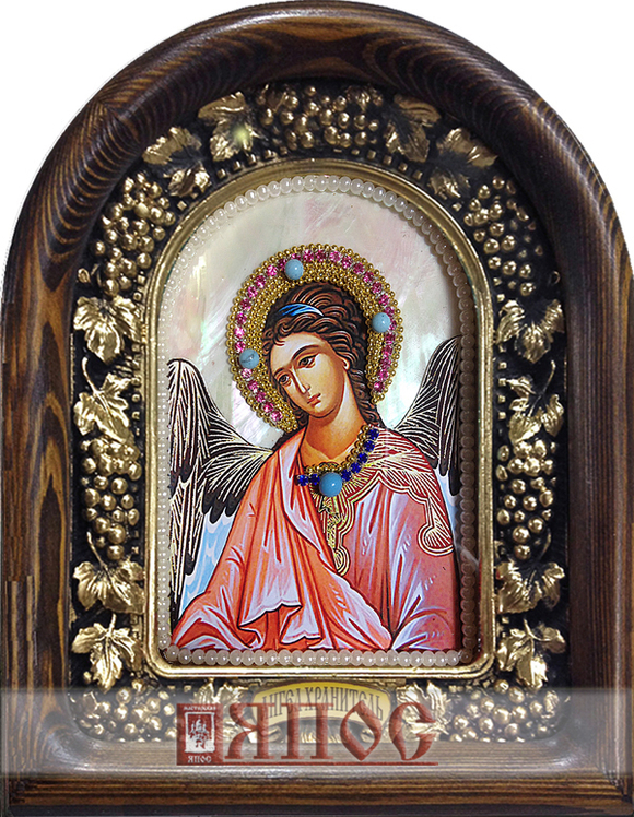 Икона Ангел Хранитель бисер