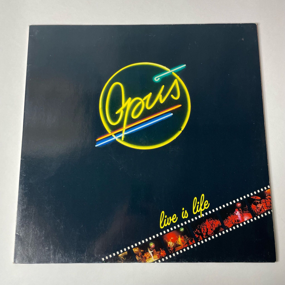 Винтажная виниловая пластинка LP Opus Live Is Life (Holland 1984) Double Bubbles