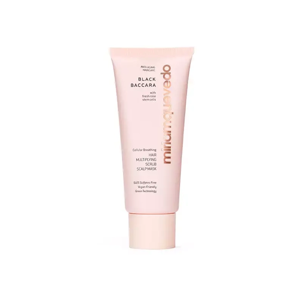 MIRIAMQUEVEDO Black Baccara Cellular Breathing Hair Multiplying Scrub Mask   NEW