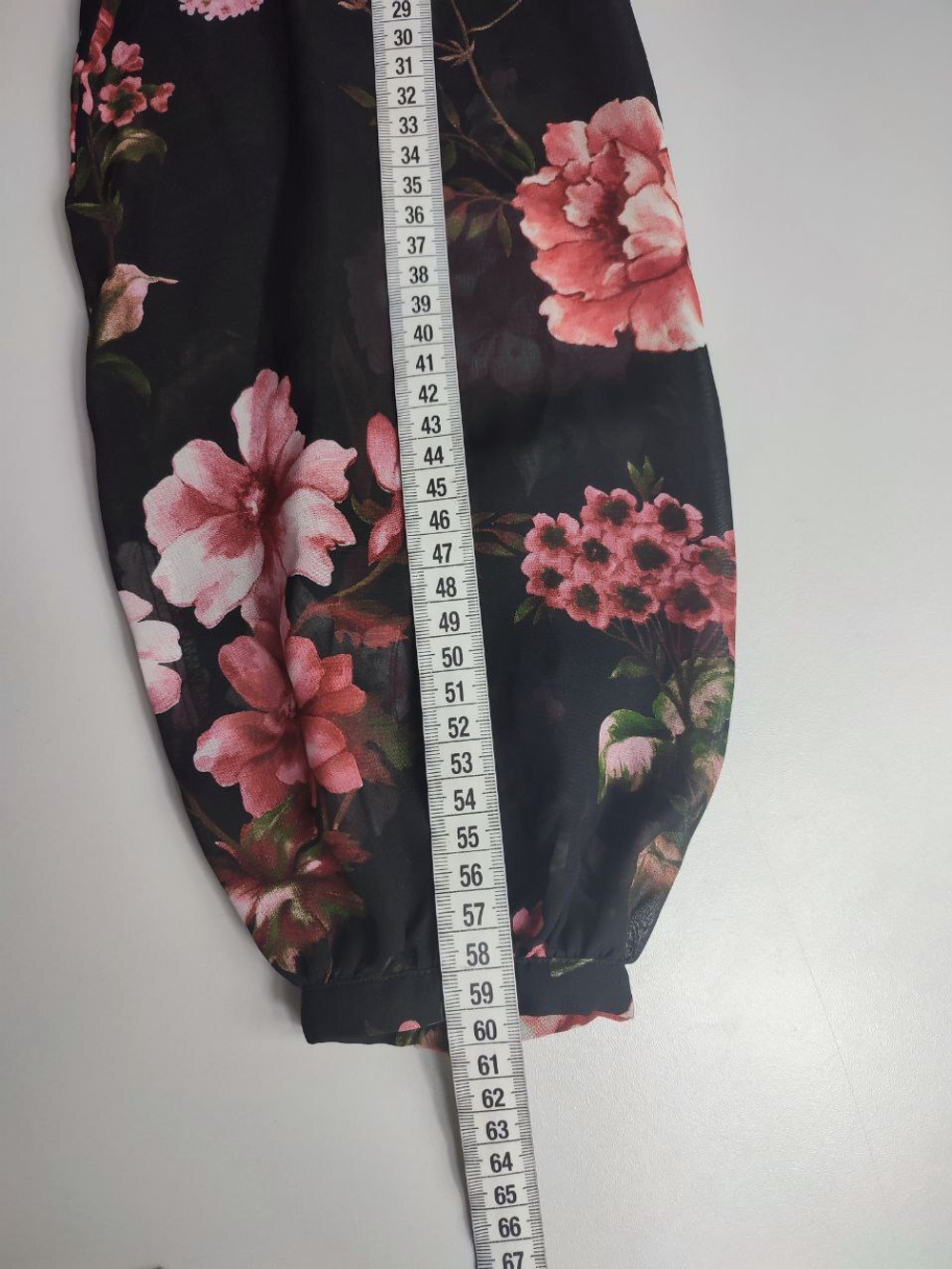 Блузка INCITY с цветочным принтом 44 размер