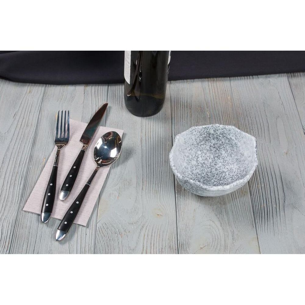 Салатник 350 мл d 14,5 см h7,5 см Wave Up Stone Untouched Taiga P.L. Proff Cuisine [6]