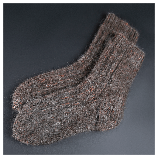 Шерстяные носки «Подарок от бабушки»