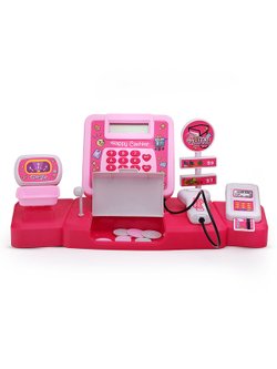 Игровой набор магазин с кассой и тележкой для покупок (71022-159)