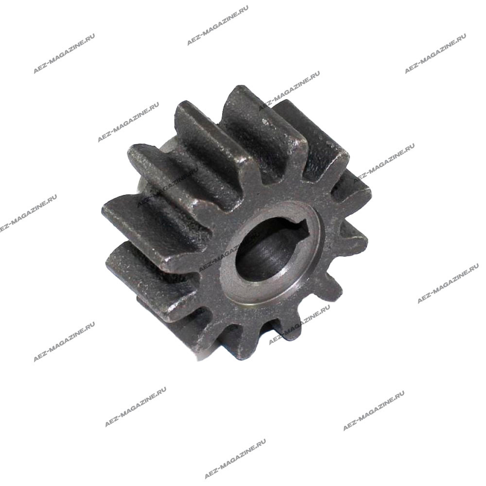 Шестерня привода барабана бетономешалки D-69х19мм, высота 40, высота зуба 30, 12z под шпонку