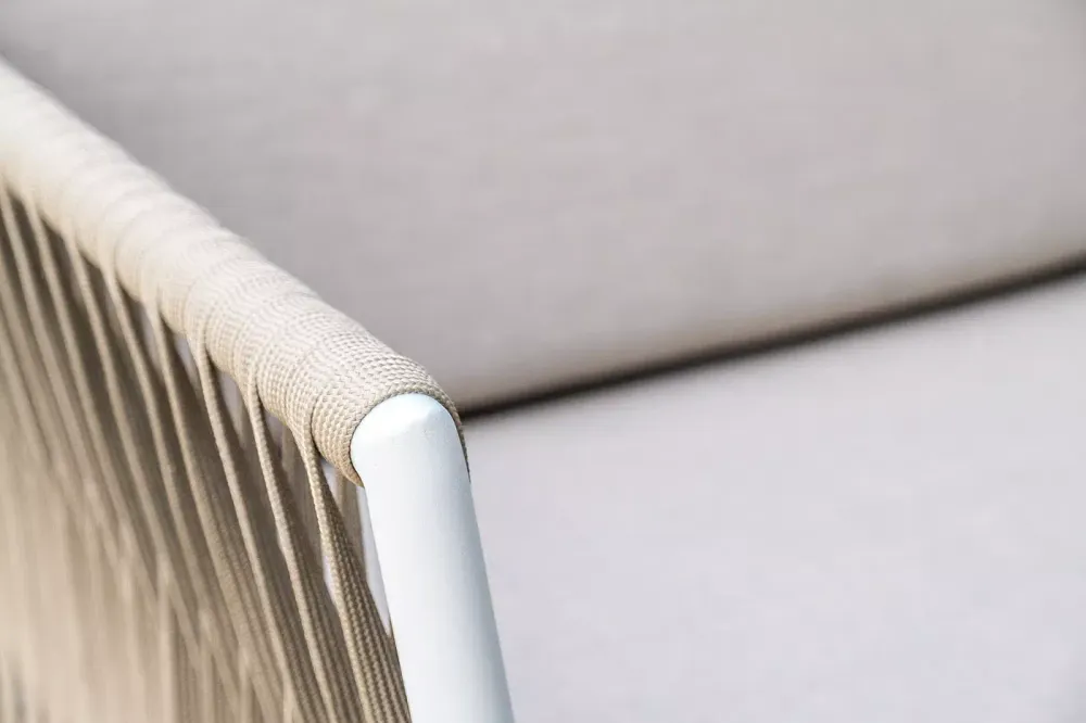 "Касабланка" модульная лаунж-зона из роупа (веревки), каркас из алюминия