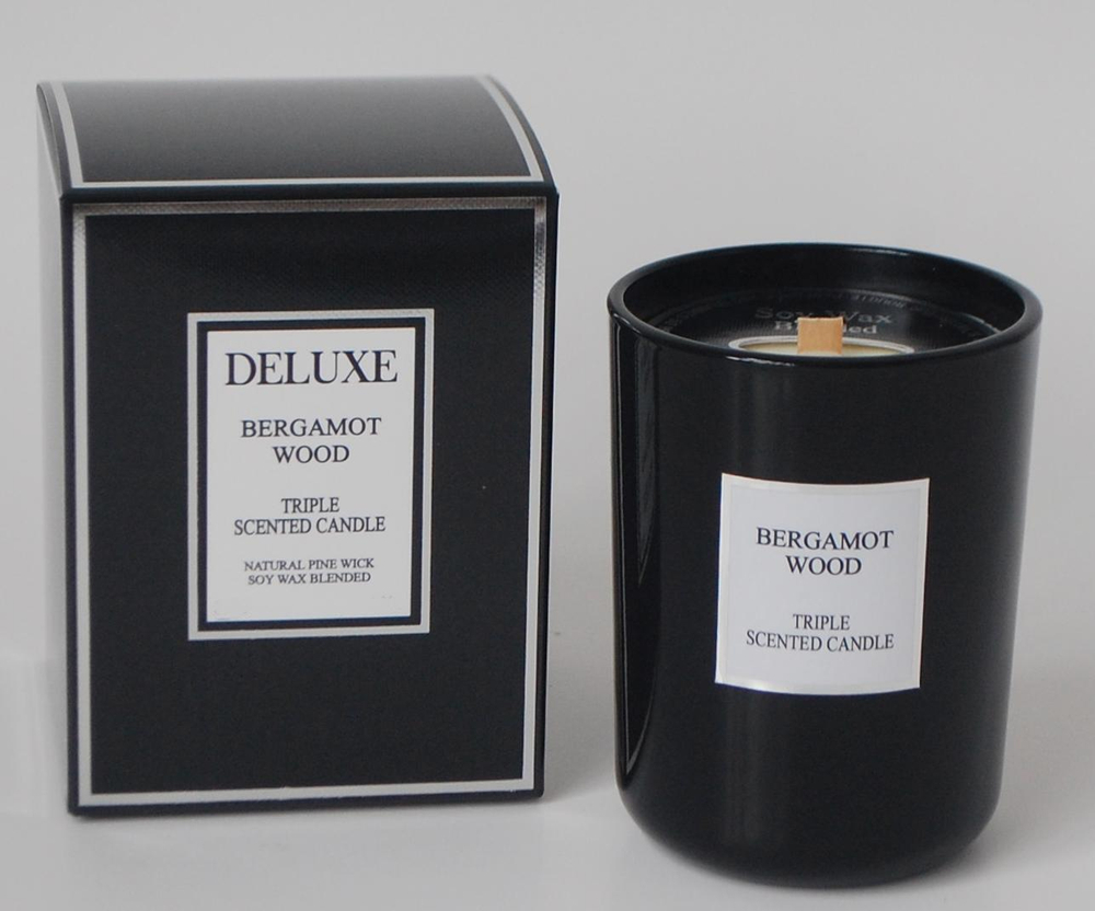 Свеча парфюмированная 80ч Cor Mulder Bergamont Wood